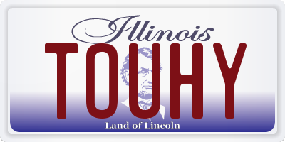 IL license plate TOUHY