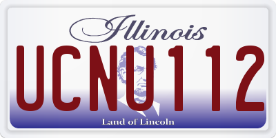 IL license plate UCNU112