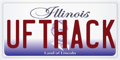 IL license plate UFTHACK