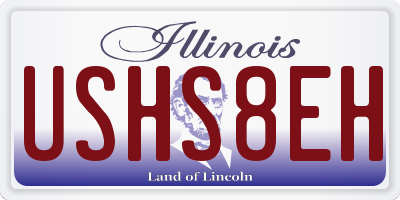 IL license plate USHS8EH