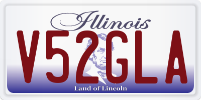 IL license plate V52GLA