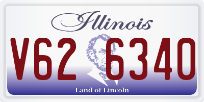 IL license plate V626340