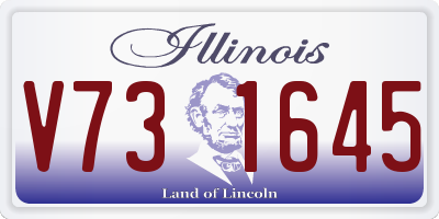 IL license plate V731645