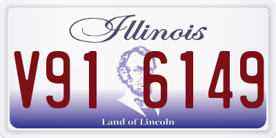 IL license plate V916149