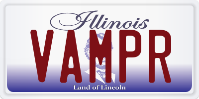 IL license plate VAMPR