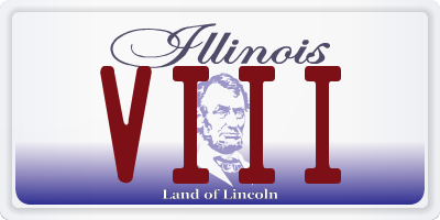 IL license plate VIII