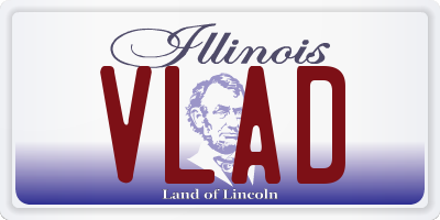 IL license plate VLAD