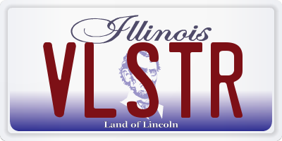 IL license plate VLSTR