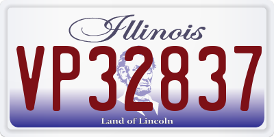 IL license plate VP32837