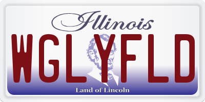 IL license plate WGLYFLD