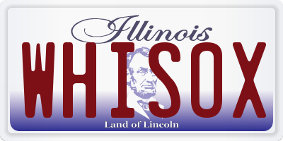 IL license plate WHISOX