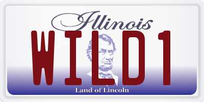 IL license plate WILD1