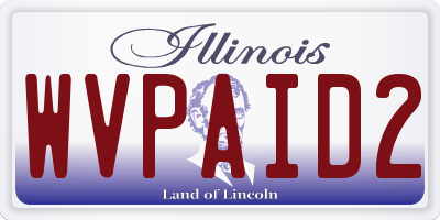 IL license plate WVPAID2