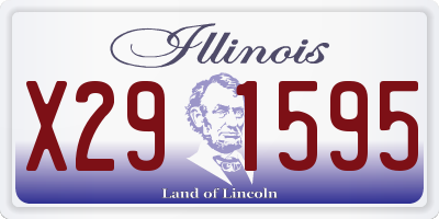 IL license plate X291595