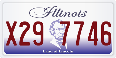 IL license plate X297746