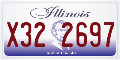 IL license plate X322697
