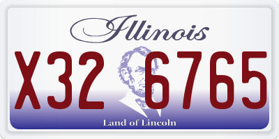 IL license plate X326765