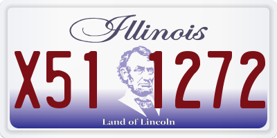 IL license plate X511272