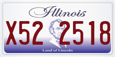 IL license plate X522518