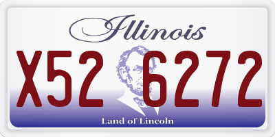 IL license plate X526272