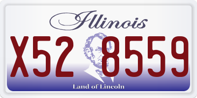 IL license plate X528559