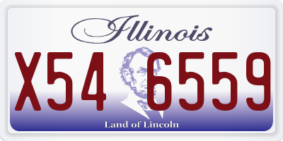 IL license plate X546559