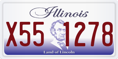 IL license plate X551278