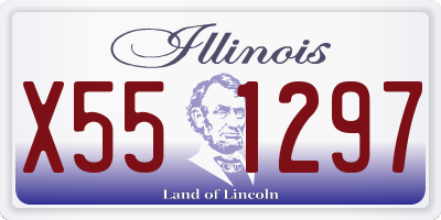 IL license plate X551297