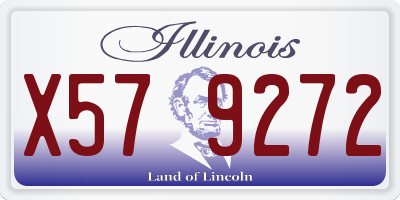 IL license plate X579272