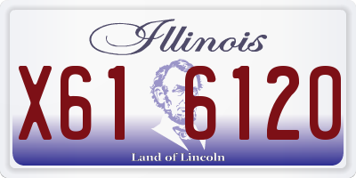 IL license plate X616120