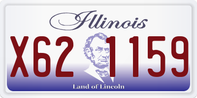 IL license plate X621159