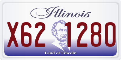 IL license plate X621280