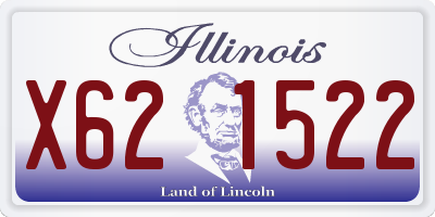 IL license plate X621522