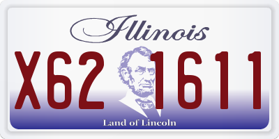 IL license plate X621611