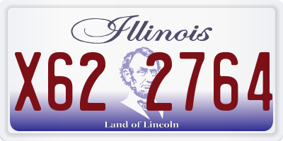 IL license plate X622764