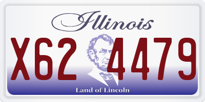 IL license plate X624479