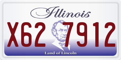 IL license plate X627912