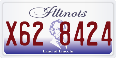 IL license plate X628424