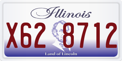 IL license plate X628712