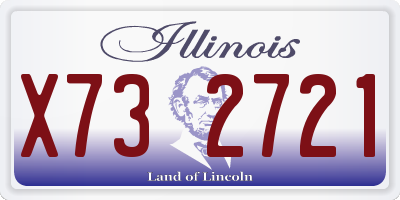 IL license plate X732721