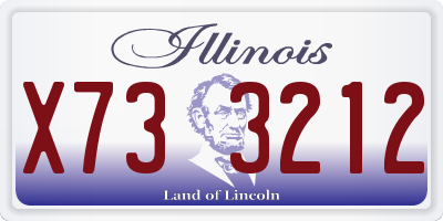 IL license plate X733212