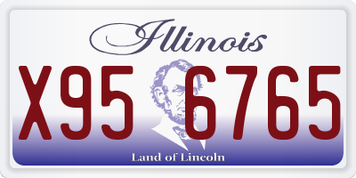 IL license plate X956765