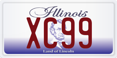 IL license plate XC99