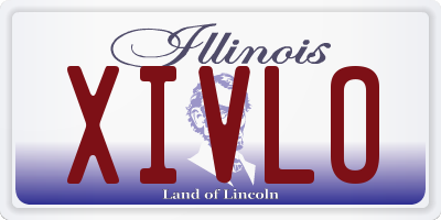 IL license plate XIVLO