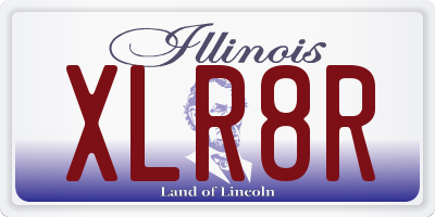 IL license plate XLR8R