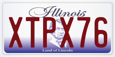 IL license plate XTPX76