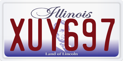 IL license plate XUY697