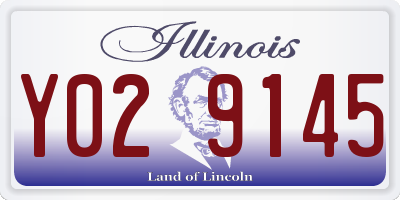 IL license plate Y029145