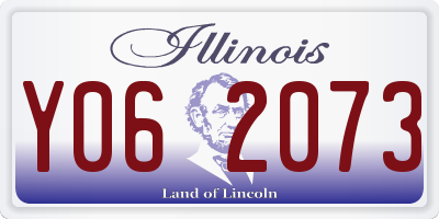 IL license plate Y062073