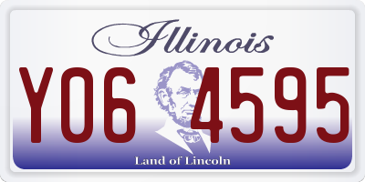 IL license plate Y064595